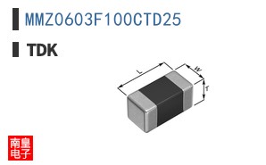 MMZ0603F100CTD25