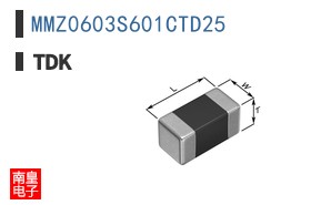 MMZ0603S601CTD25